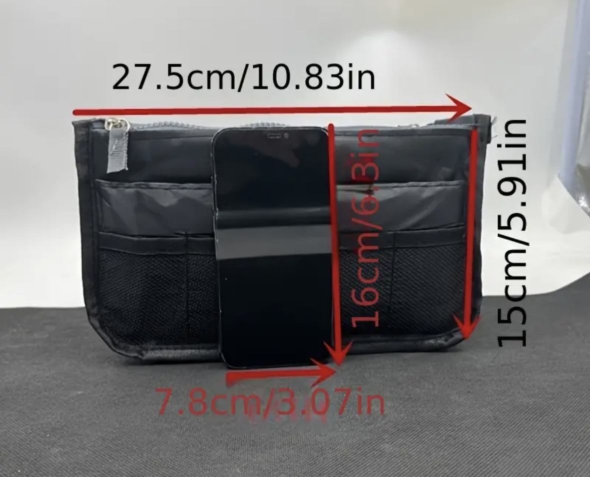  Bag in Bag, 27x15x 7, mörkblå - 3