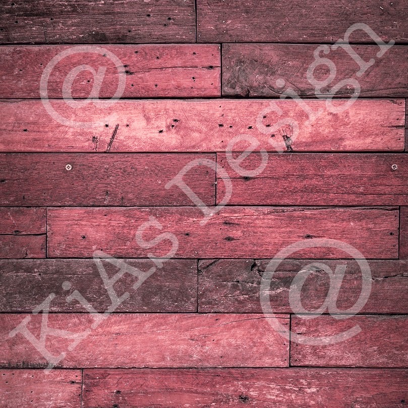 062  KD MP -Rosa/röd trä bakgrund 