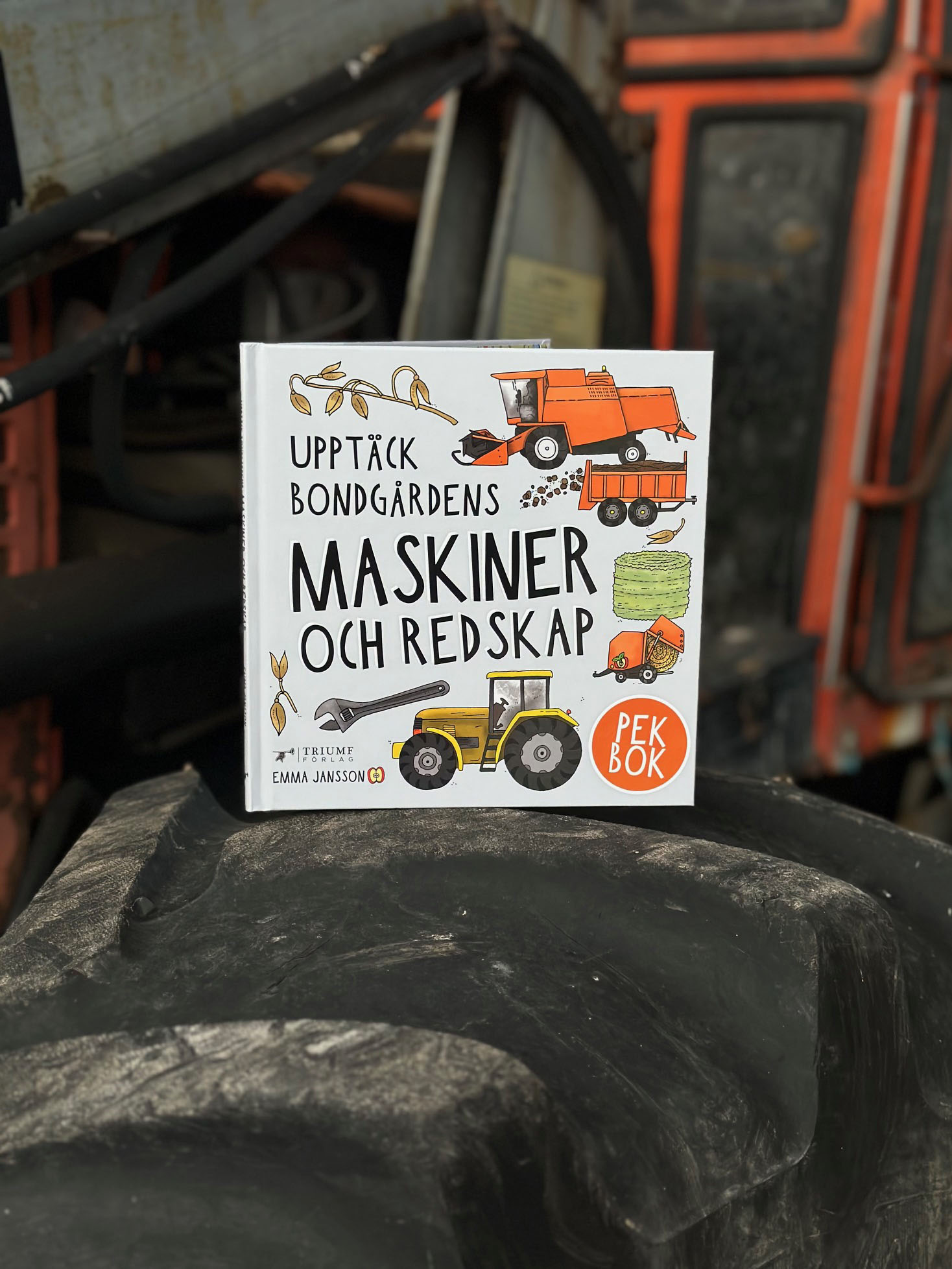 Pekbok - Upptäck bondgårdens maskiner och redskap - 6