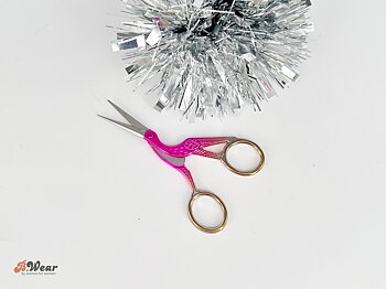 Borderisax Stork  Rosa- 11,5 cm