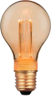 LED-lampa, Deco, normal  E27 Amber 2W