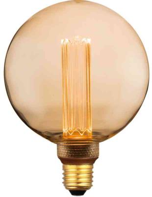LED-lampa, Deco, glob  E27  Amber 2,5W