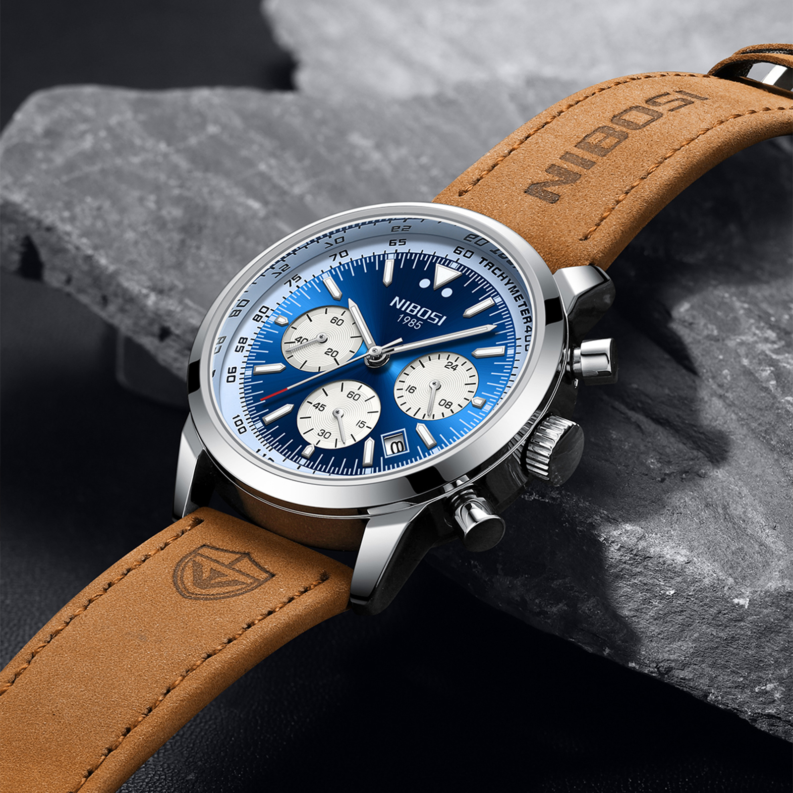 Nibosi Shadow Master Silver Blue - 6