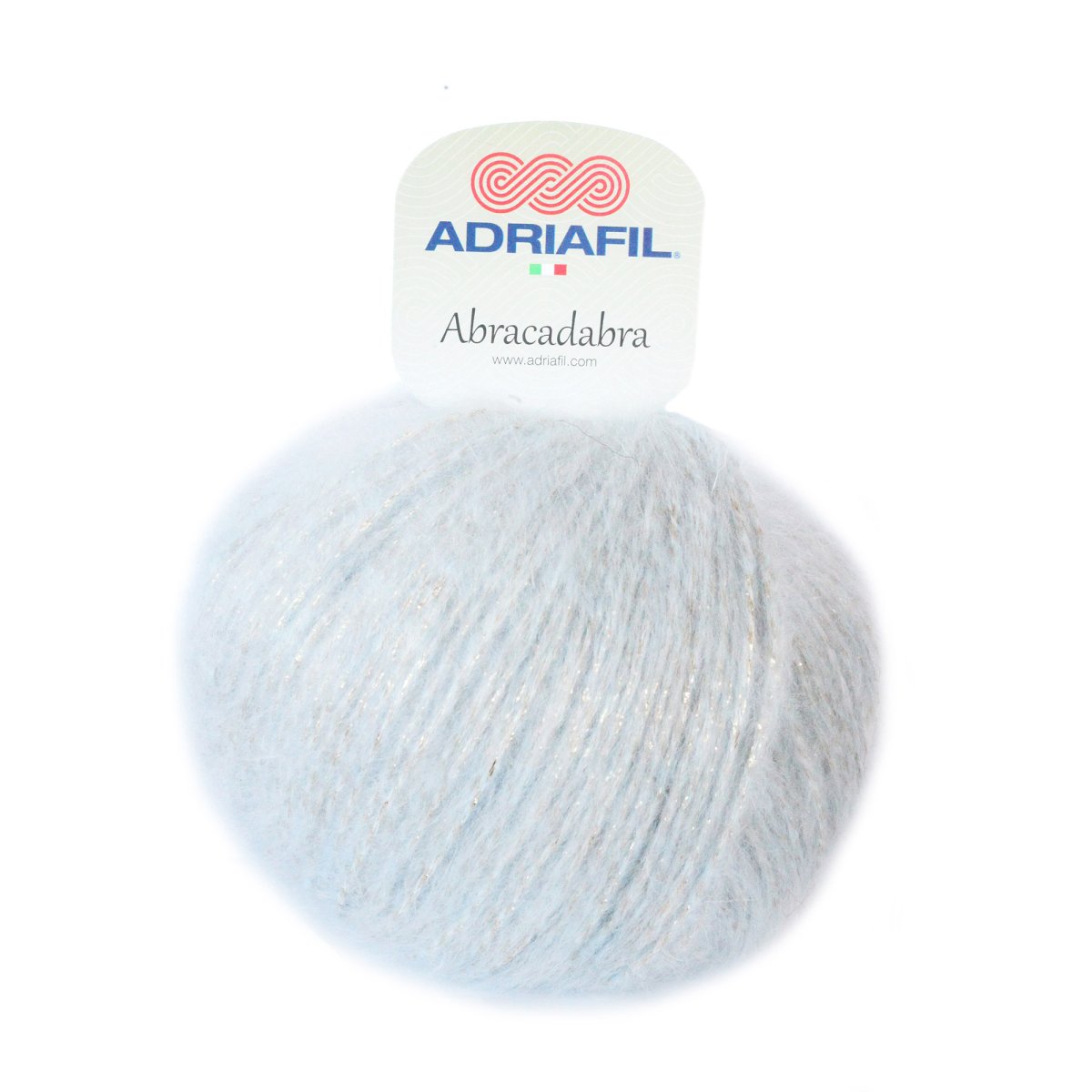 Adriafil Abracadarbra Ice Col 21 Glitter 21 maskor stickfasthet 4,5mm stickor