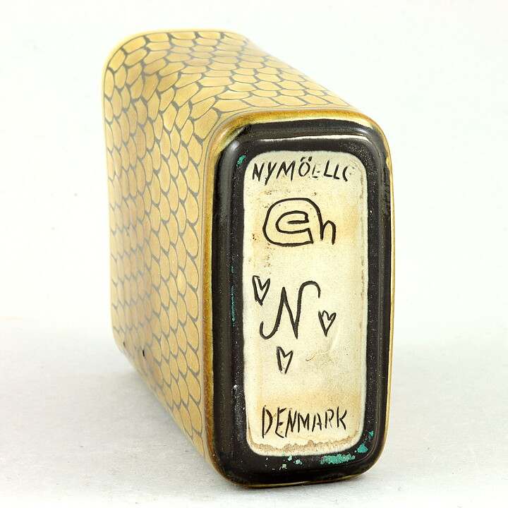 Gunnar Nylund (1959) Yellow Unique Vase 12 cm