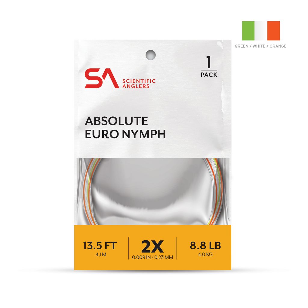 SA Absolute Euro Nymph Leader 
