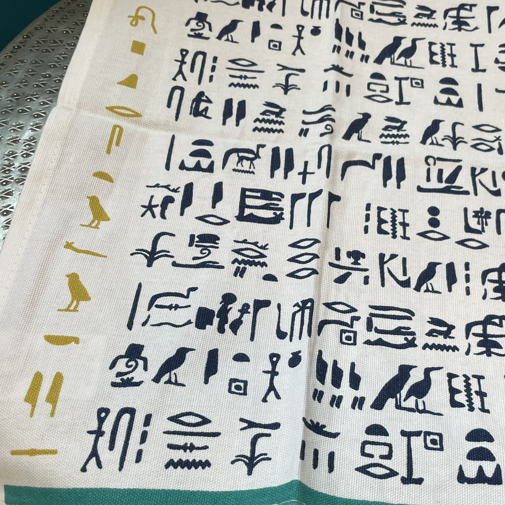 Kökshandduk/ gästhandduk Hieroglyfer - 2