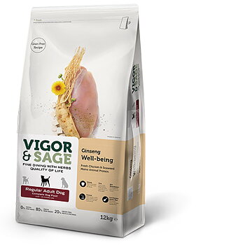 Vigor & Sage Regular adult  Ginseng Well-Being Regular Adult  12kg