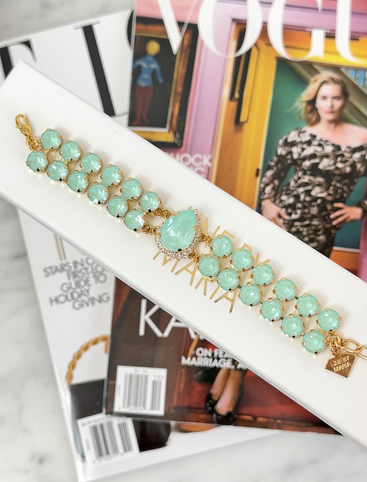 Armband Denise Soft Mint Ignite Gold