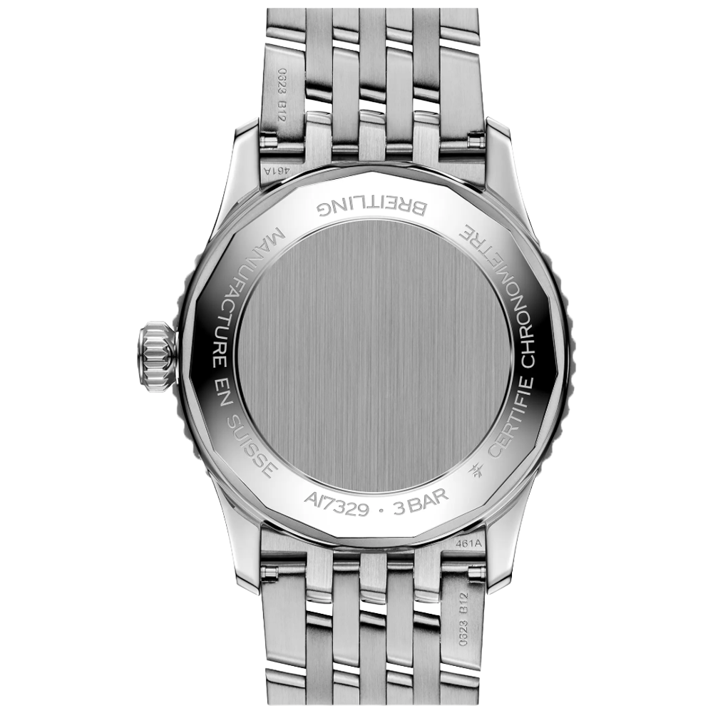 Breitling A17329171C1A1 Navitimer Automatic 41 ljusblå baksida