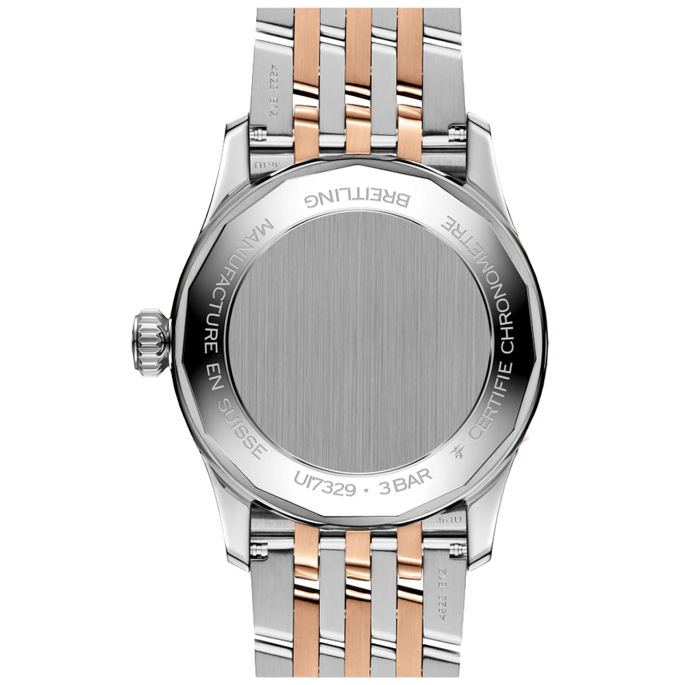 Breitling U17329F41G1U1 Navitimer Automatic 41 vit baksida