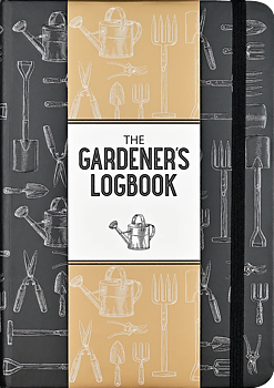The Gardener's Logbook : Trädgårdsdagbok med resårband