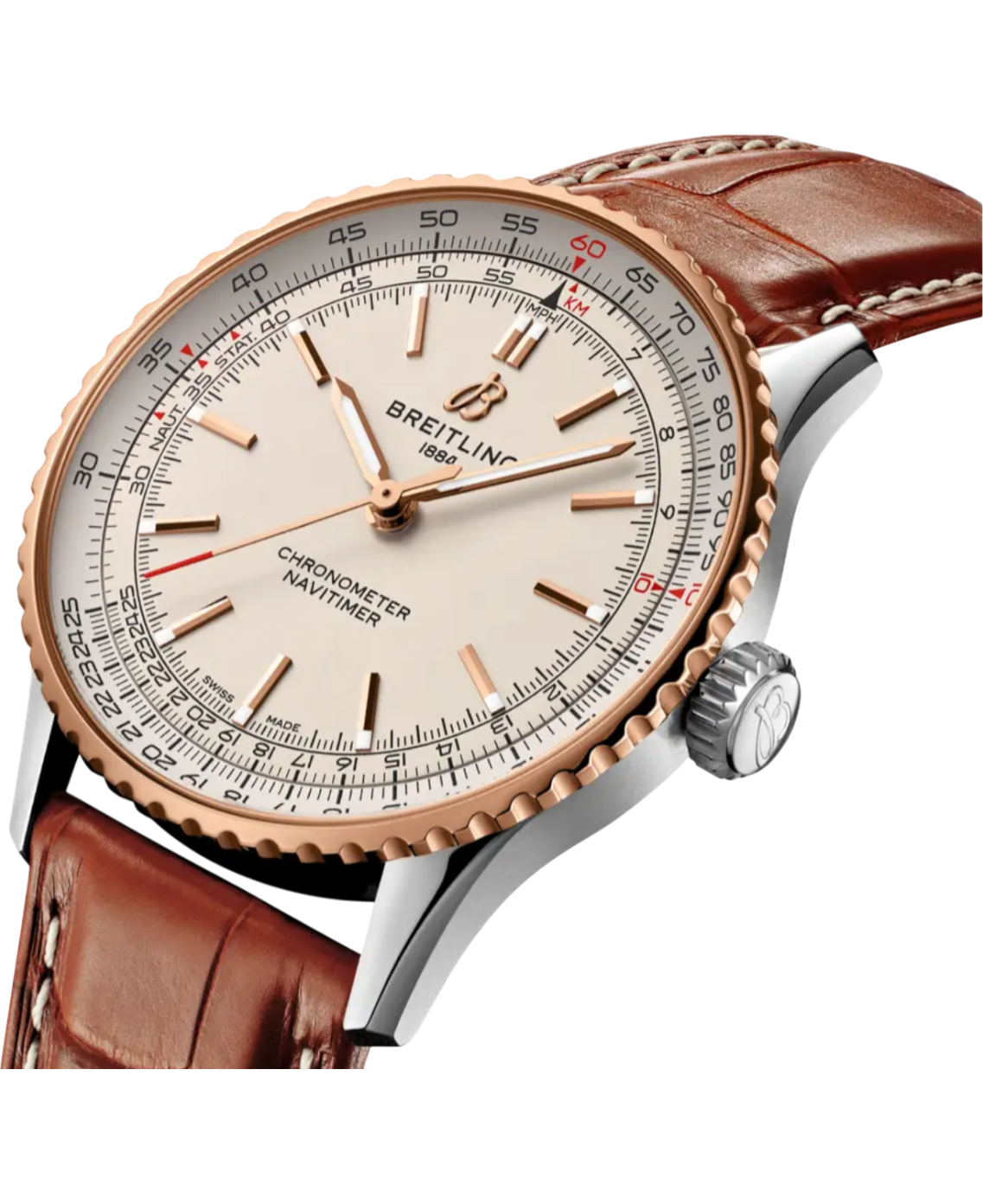 Breitling NU17329F41G1P1 avitimer Automatic 41 vit profil