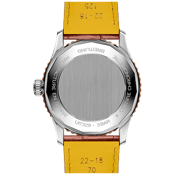 Breitling NU17329F41G1P1 avitimer Automatic 41 vit baksida