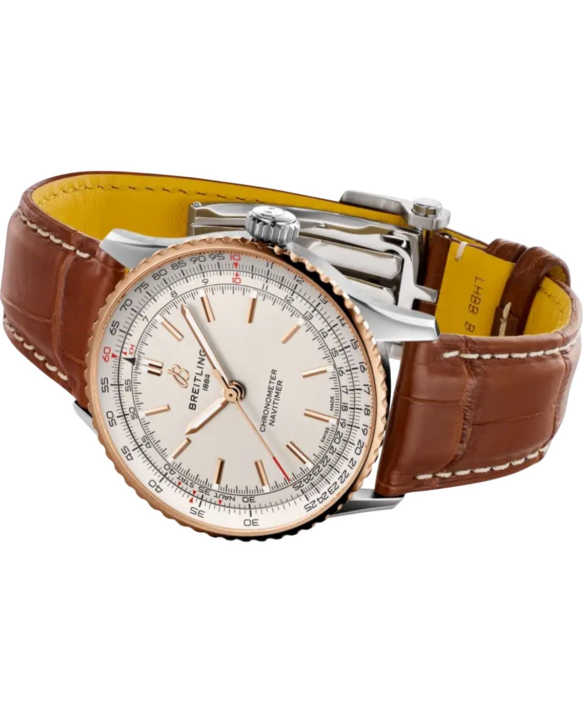 Breitling NU17329F41G1P1 avitimer Automatic 41 vit sida