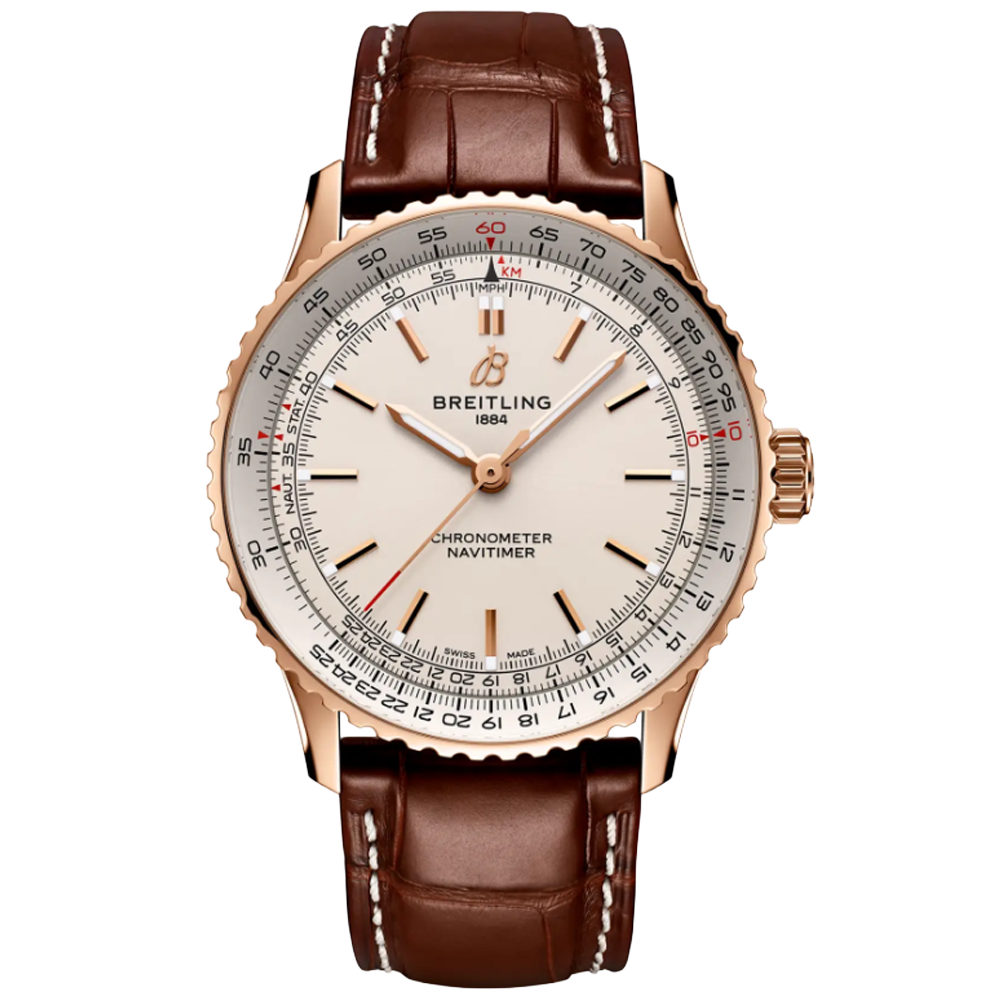 Breitling R17329F41G1P1 Navitimer Automatic 41 18 k rött guld 