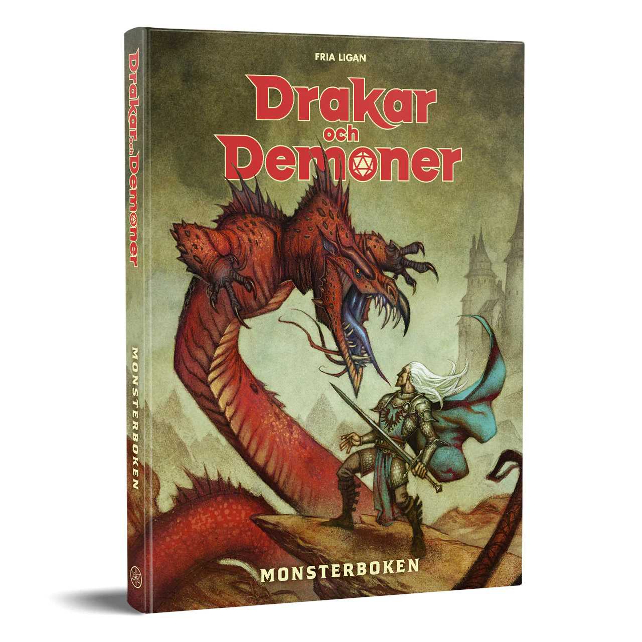 Drakar Och Demoner: Monsterboken + PDF - Speljätten