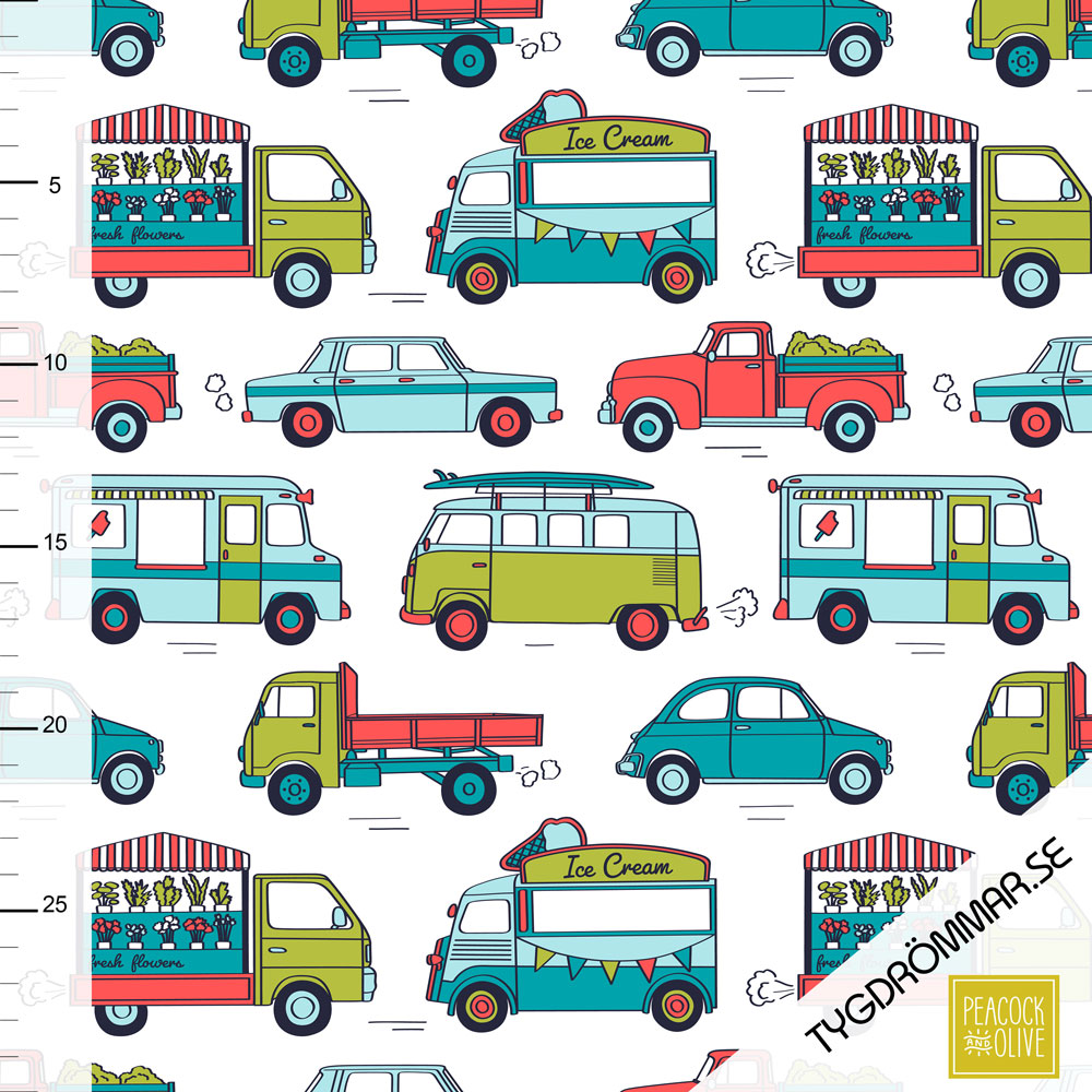 CARS - TURQUOISE