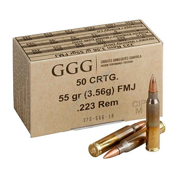 GGG .223 55gr FMJ