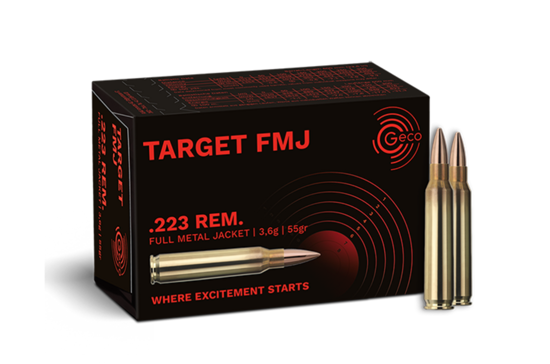 Geco Target .223 55gr FMJ