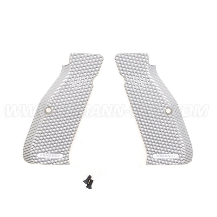 Armanov SpidErgo Gen2 Pistol Grips for CZ Silver