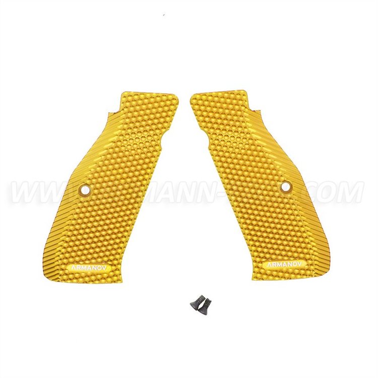 Armanov SpidErgo Gen2 Pistol Grips for CZ Brass