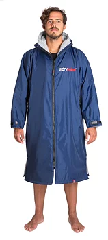 dryrobe® Advance Long Sleeve - Navy / Grey 2