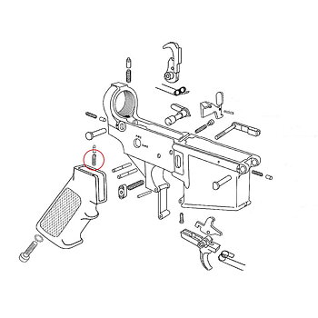 Eemann Tech AR-15 Selector Detent Spring 2