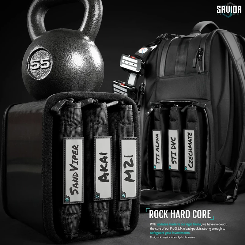 Savior Equipment Pro S.E.M.A Competition Backpack - Black 3