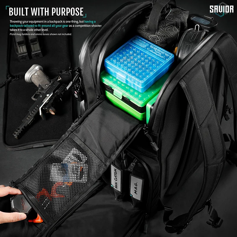 Savior Equipment Pro S.E.M.A Competition Backpack - Black 4