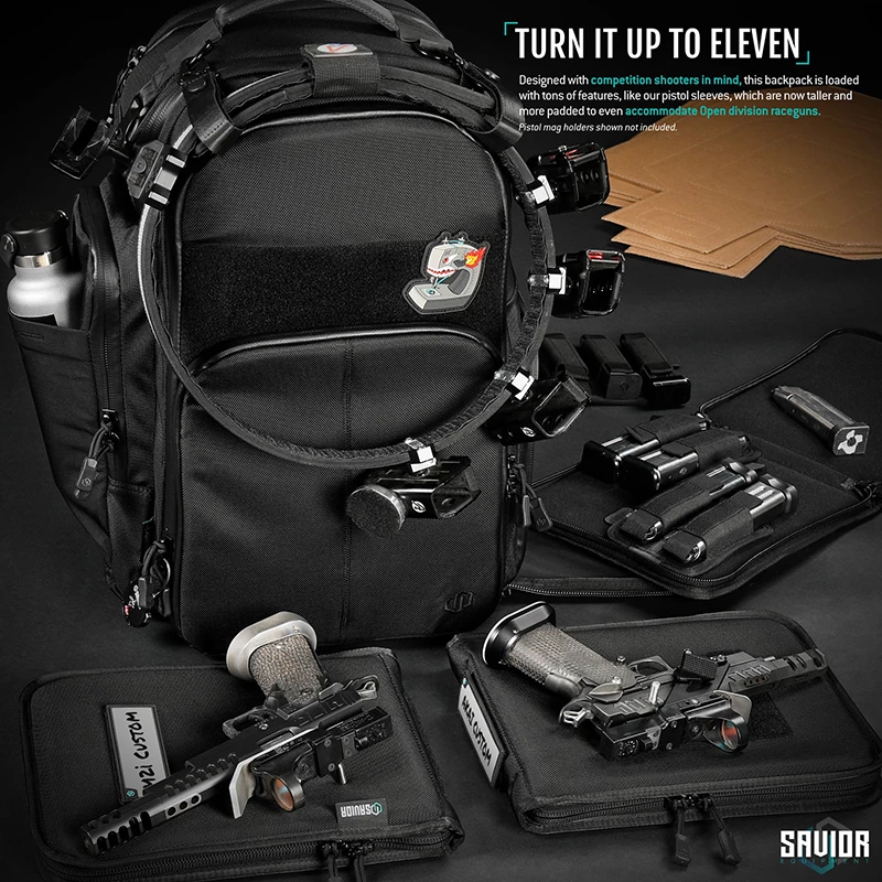 Savior Equipment Pro S.E.M.A Competition Backpack - Black 2