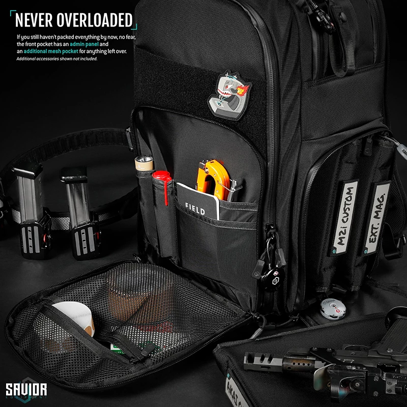 Savior Equipment Pro S.E.M.A Competition Backpack - Black 8