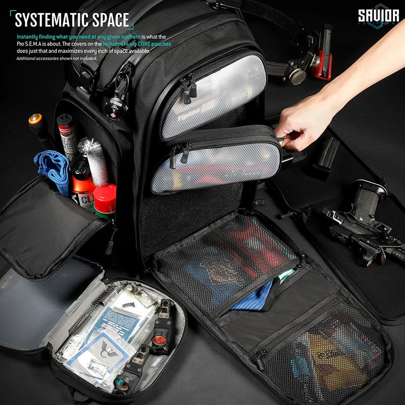 Savior Equipment Pro S.E.M.A Competition Backpack - Black 5