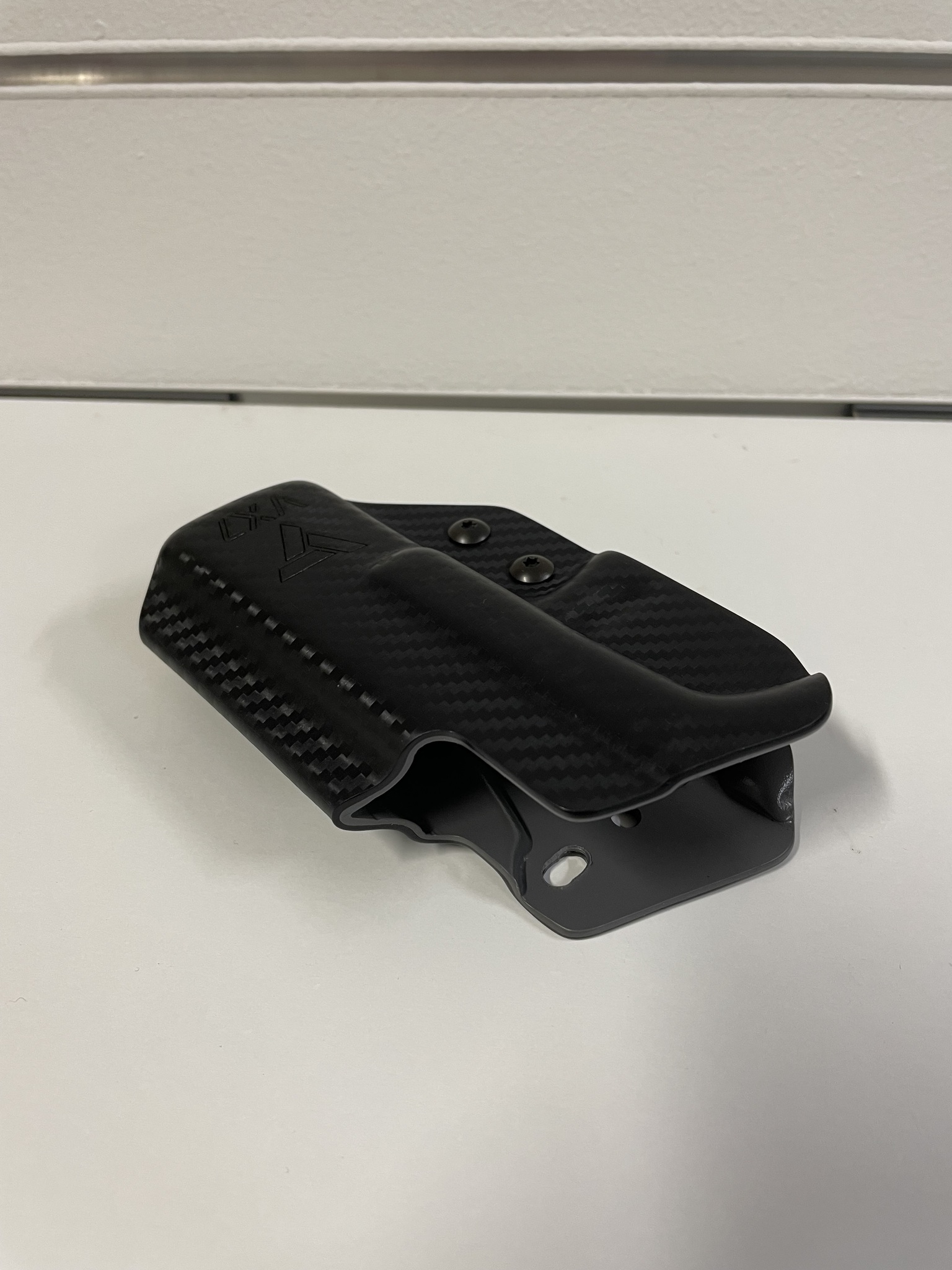 VX7 Competition Holster for Glock 17/22/31 - CF Black / Grey - RH