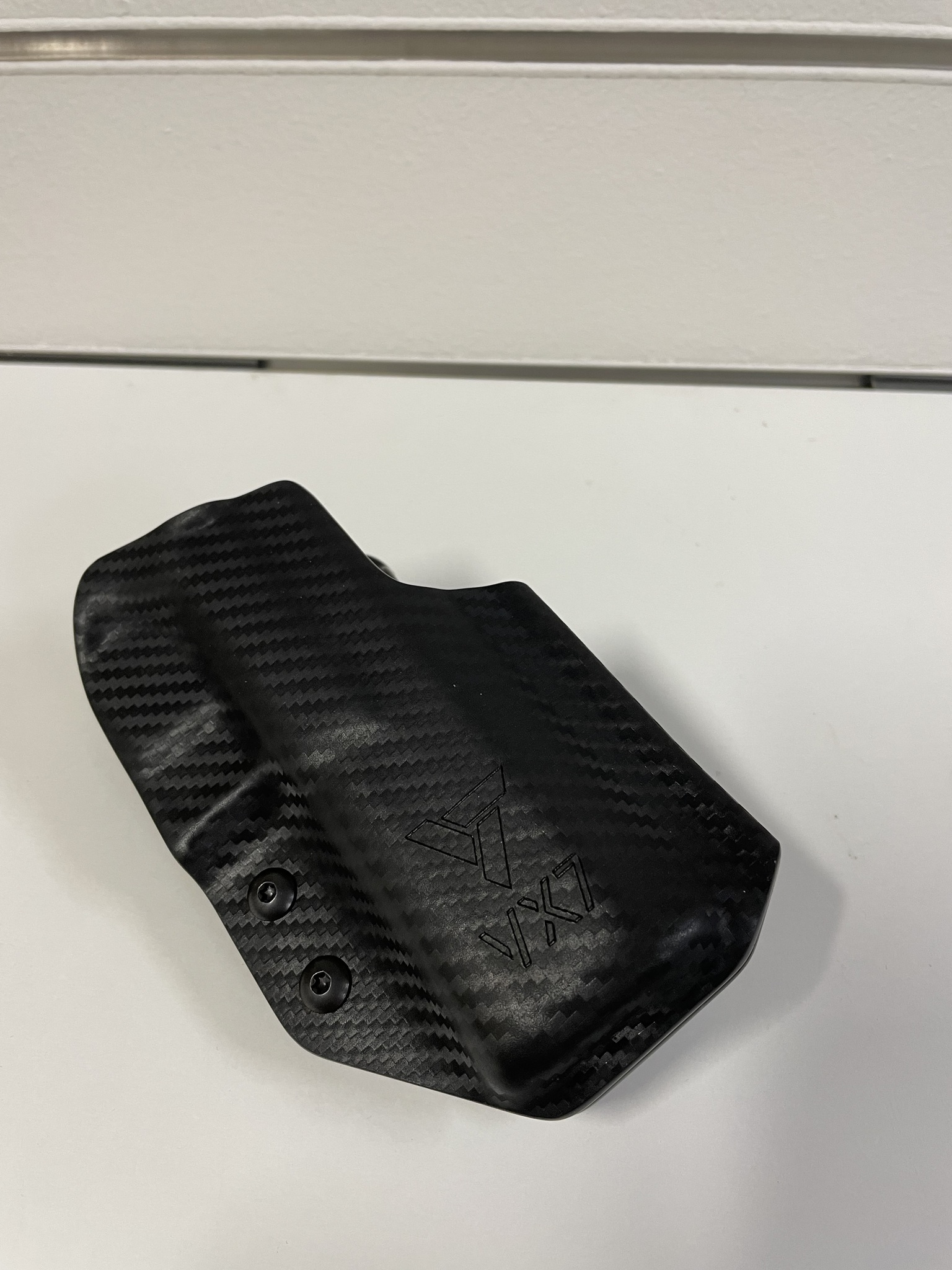 VX7 Competition Holster for CZ P-10 F - CF Black / Grey - RH 2