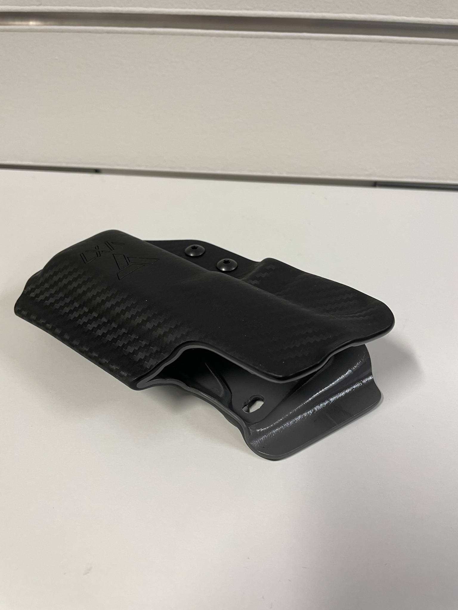 VX7 Competition Holster for CZ P-10 F - CF Black / Grey - RH