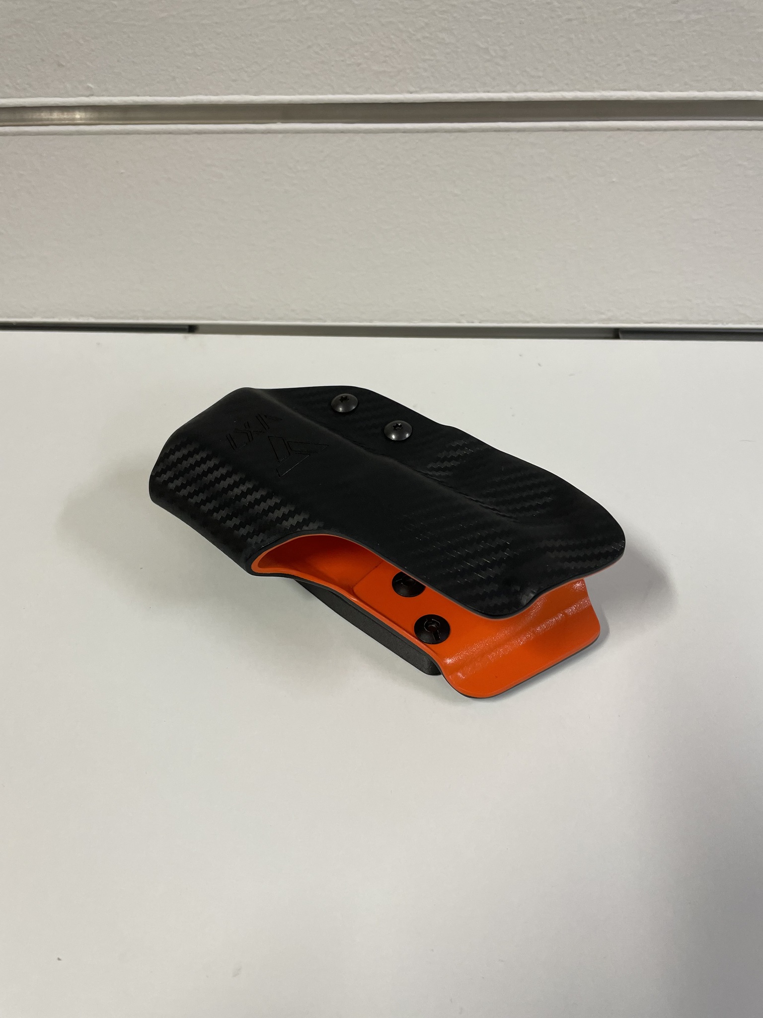 VX7 CZ P10F Holster - CF Black / Orange - RH