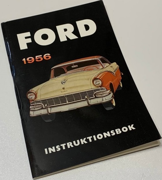 1956 Ford instruktionsbok svensk