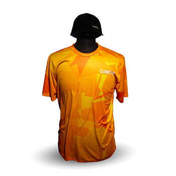 Tränings t-shirt Orange Dam 