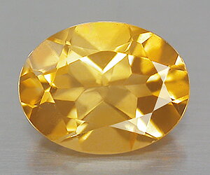 1.63 ct very nice oval cut natural citrine gemstone