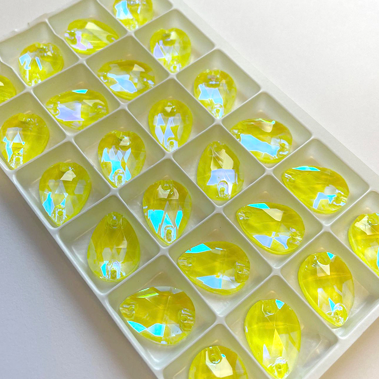 Droppe Neongul 13x18 mm
