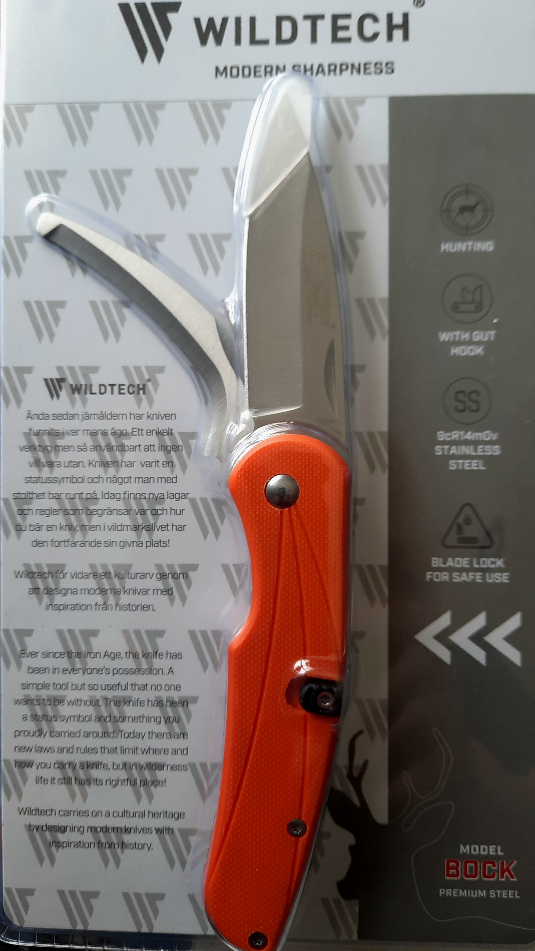 Fällkniv WildTech Blaze Bock
