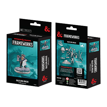 D&D Frameworks: Male Halfling Rogue
