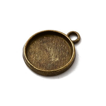 Cabochonfäste brons 12 mm