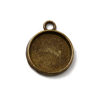 Cabochonfäste brons 12 mm