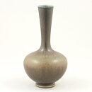 Berndt Friberg (1962) Unique Brown Haresfur Vase 15 cm