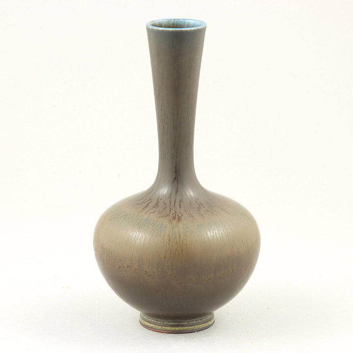 ベルント・フリーベリ  一点もの  斑のある茶色いベース  (15cm)  1962年