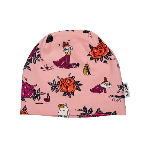 Mumin Mössa rosor rosa