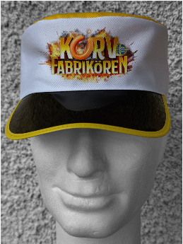 Korvfabrikören Keps gul/vit - 2