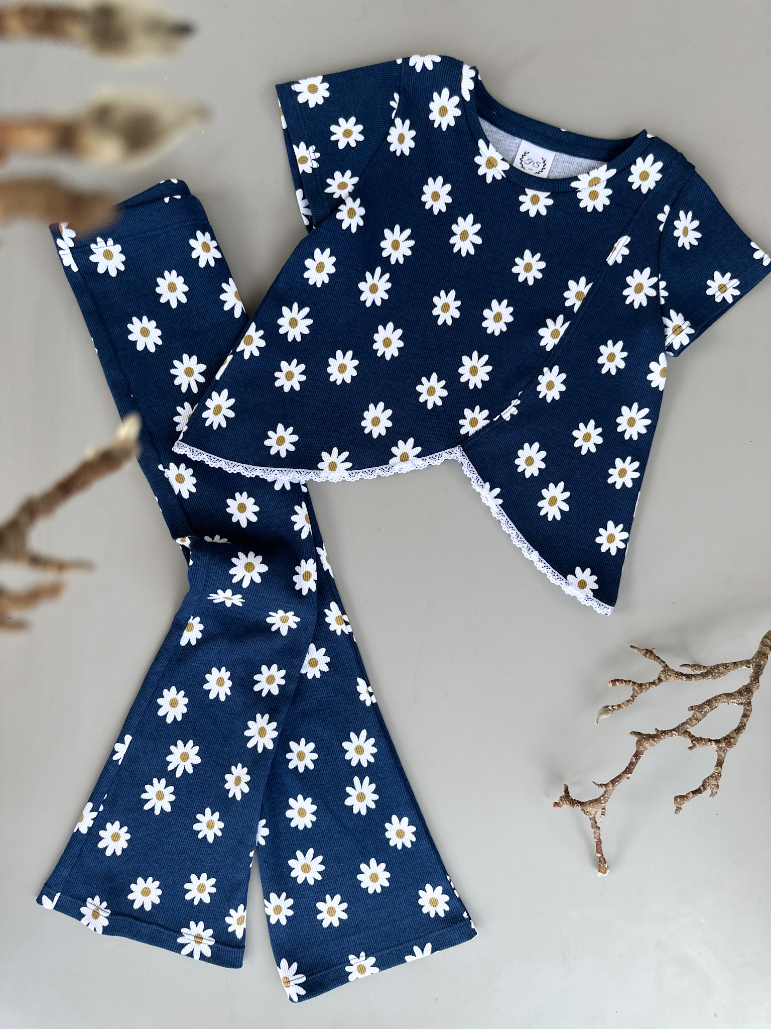 DAISY RIBBAD - NAVY BLUE - 10